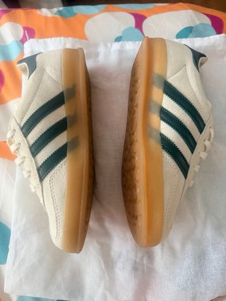 Adidas Gazelle Beige/Verde