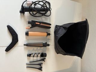 Rowenta Plancha de pelo con accesorios