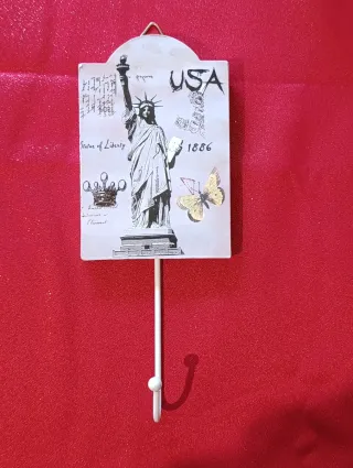 Gancio decorativo Statua della Libertà USA
