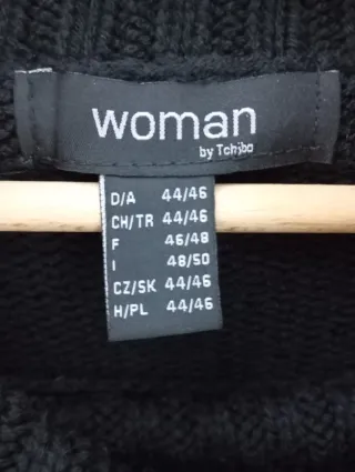 Jersey Negro Mujer Talla Única