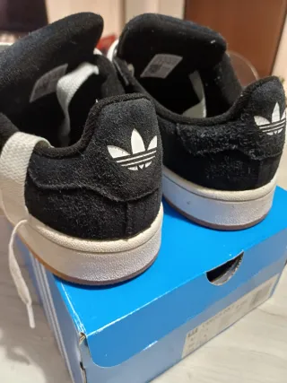 Adidas Campus Scarpe Donna/bambino Nero Bianco 36