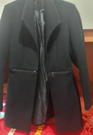 Cappotto avvitato nero