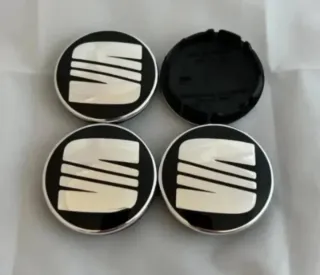 4 TAPABUJES RUEDA SEAT LEÓN IBIZA CUPRA MK1 6L 56m
