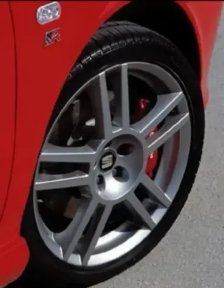 4 TAPABUJES RUEDA SEAT LEÓN IBIZA CUPRA MK1 6L 56m
