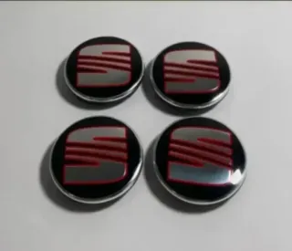 TAPABUJES RUEDA LLANTA SEAT LEON IBIZA CUPRA 56MM