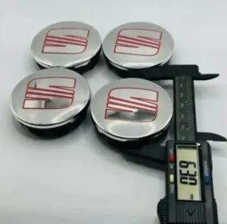 TAPAS BUJE CENTRO RUEDA LLANTA SEAT 63MM 1P0601165