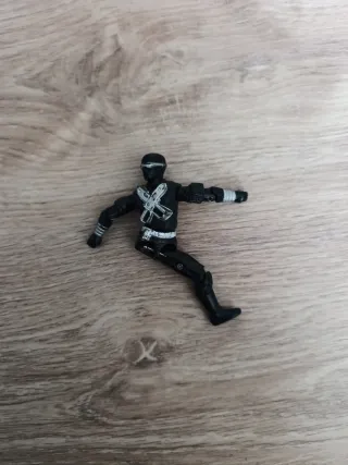 Figura Gi Joe Ninja Negro Roto