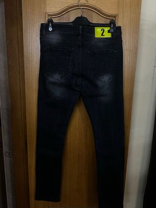 Pantalón vaquero negro ICON