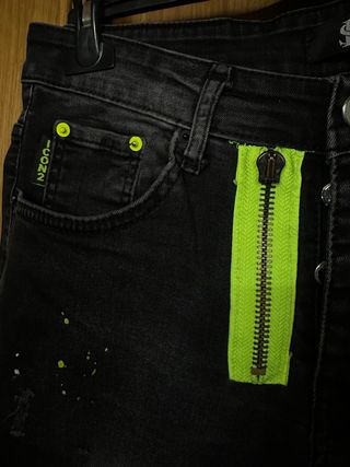 Pantalón vaquero negro ICON