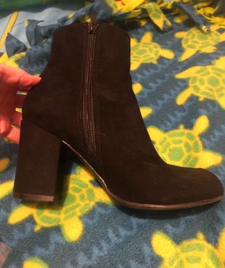 Botines de Fiesta negros y dorados Talla 37