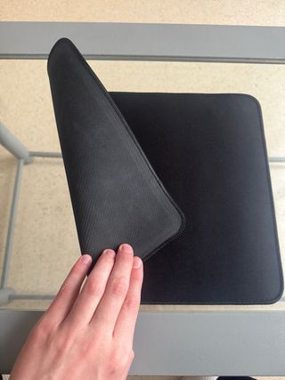 Alfombrilla ratón negra 35cmx26cm