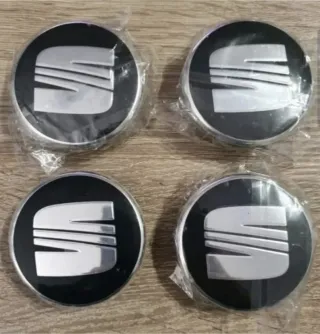 TAPABUJES CENTRO RUEDA LLANTA SEAT 63mm 1P0601165