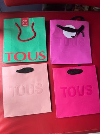 Bolsas Tous (Verde y Rosa)