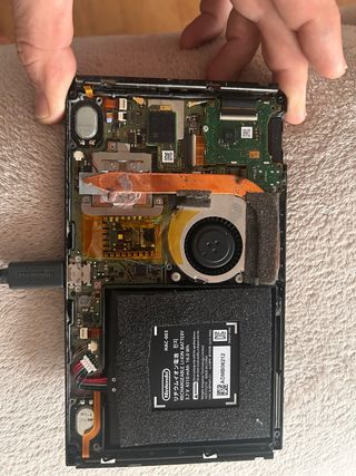 Nintendo Switch Desmontado