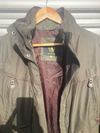 Chaqueta Aigle 2 en 1 Talla XS Verde