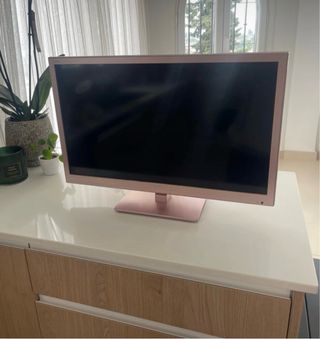 TV Sharp Aquos Rosa/Dorado