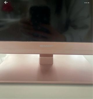 TV Sharp Aquos Rosa/Dorado