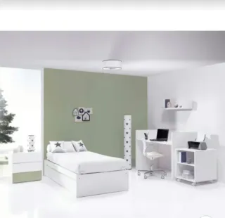 Cuna Alondra Evolutiva Blanca