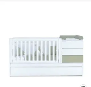 Cuna Alondra Evolutiva Blanca