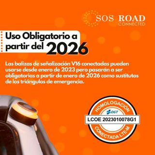 Baliza SOS V16 Conectada Geolocalizable