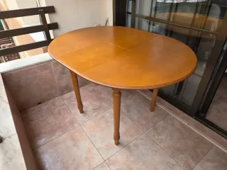 Mesa extensible haya chapada