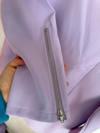 Vestido blazer lila Saint Genies Talla M