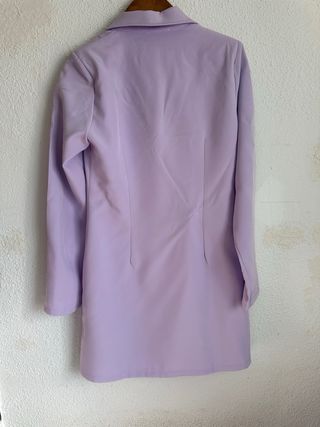 Vestido blazer lila Saint Genies Talla M