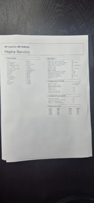 Impresora HP LaserJet Pro 400 M401dn