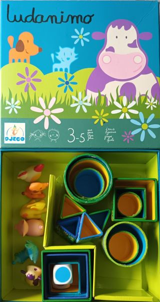 Juego animales y figuras -Ludanimo-DJECO