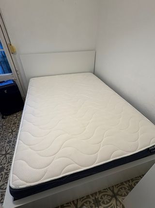 Estructura Cama Ikea MALM + Somier LÖNSET