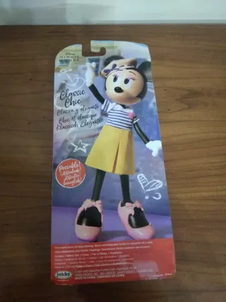 Bambola Minnie Mouse Articolata Jakks Nuova