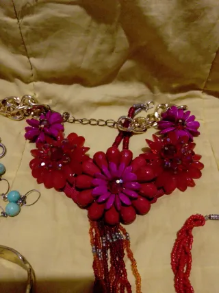 Lote bisutería antigua