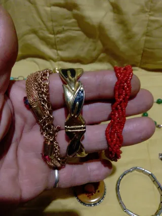 Lote bisutería antigua