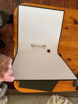 3 Archivadores Negros