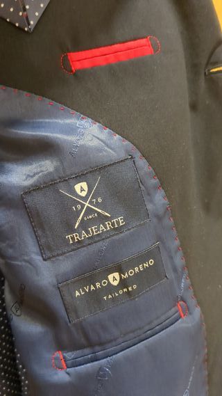 Traje Antonio Moreno Azul Talla 60/52