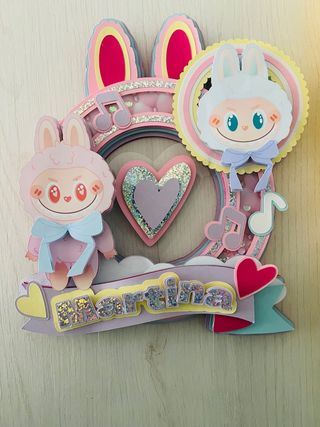 Topper Tarta Labubu Personalizado