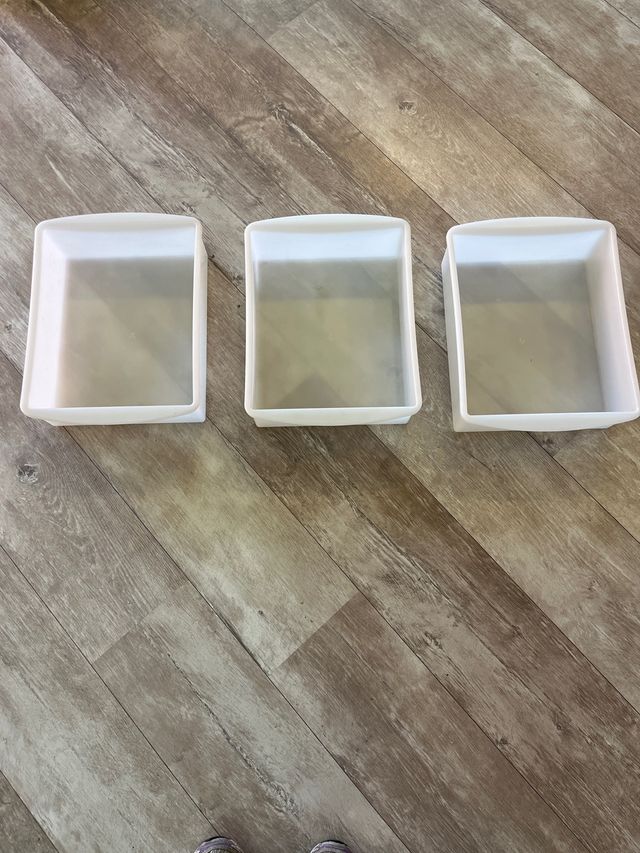 3 Cassetti Carrelli da Parrucchiere Ausiliari