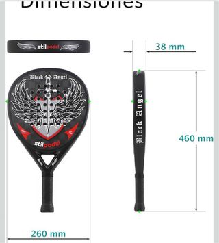 Pala de pádel Stil Padel Black Angel