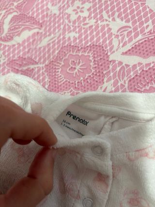 Tutina bimba rosa con farfalla