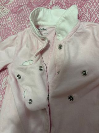 Tutina bimba rosa con farfalla