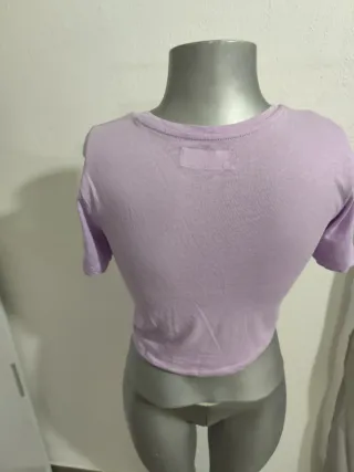 Camiseta lila Lefties talla S