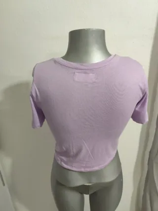 Camiseta lila Lefties talla S