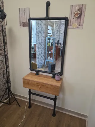 Tocador de peluquería completo