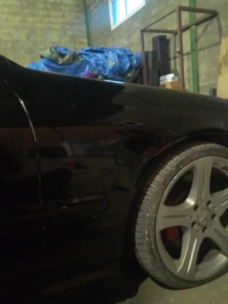 Llantas Mercedes plateadas