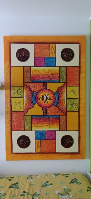 Quadro Etnico Decorativo