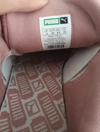 Zapatillas Puma Suede Rosa con Lazos