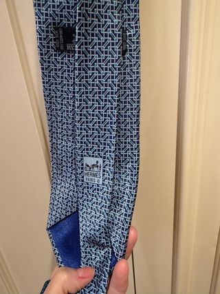 Corbata Hermes Azul