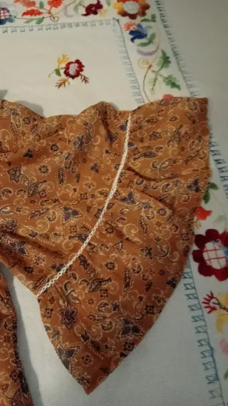 Blusa estampada talla única