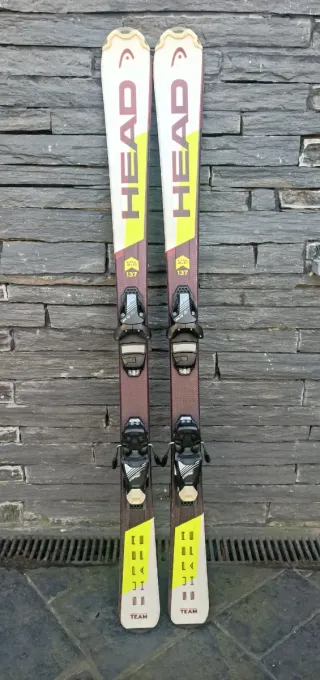 Esquís junior Head Supershape 137cm