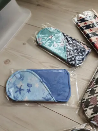 Funda de gafas hechas a mano corazón